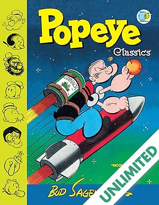 Popeye Classics Vol. 10: “Moon Rocket” And More